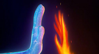 当火女遇到水男!皮克斯新片《疯狂元素城》曝海报